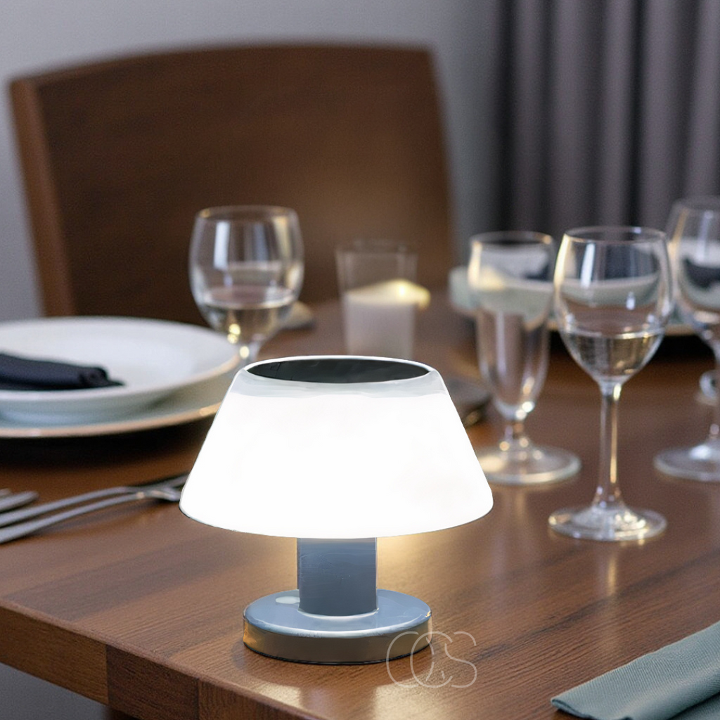 Lampe De Table Solaire Sans Fil – Écologique Et Pratique