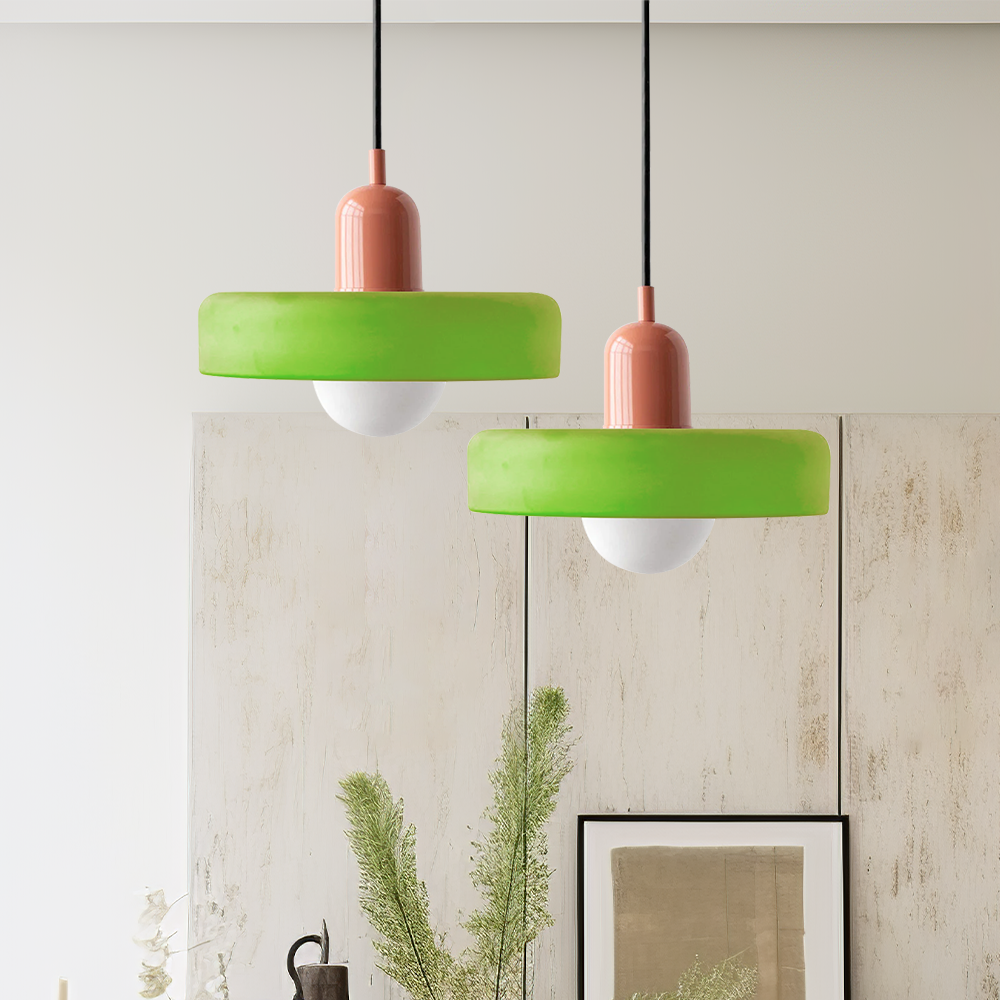 Hanging Decorative Lamp – Vibrant Colors and Bohemian Spirit 
