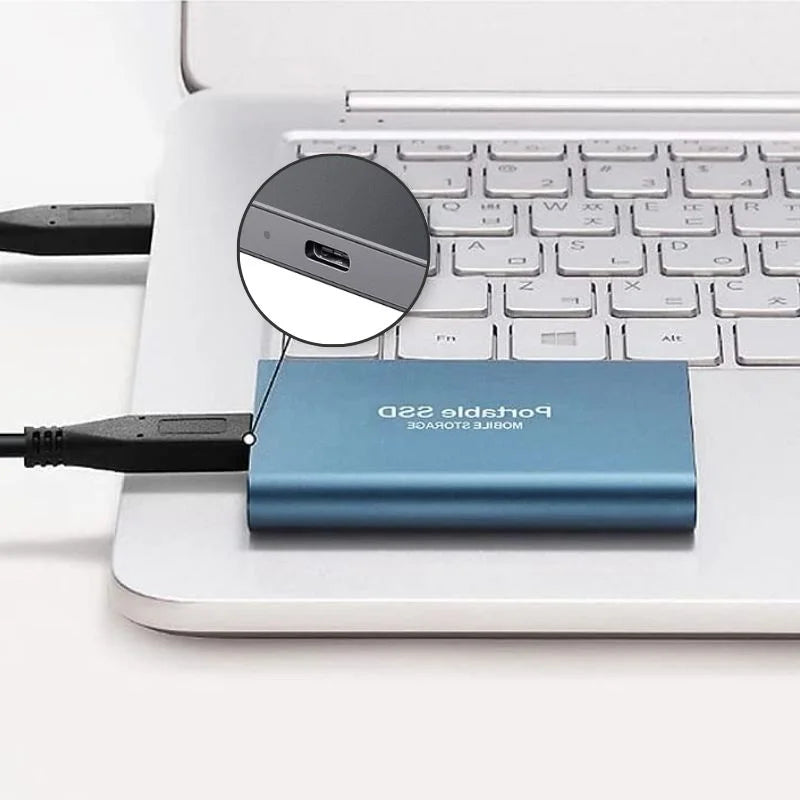 High-Speed External SSD – Smooth and Compact Transfers 