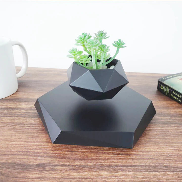 Levitation flower pot: Elegance and technology for your plants! 