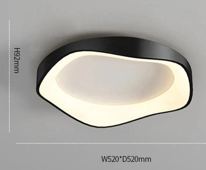 Asymmetrisk LED-loftlampe – Trend og Elegance 