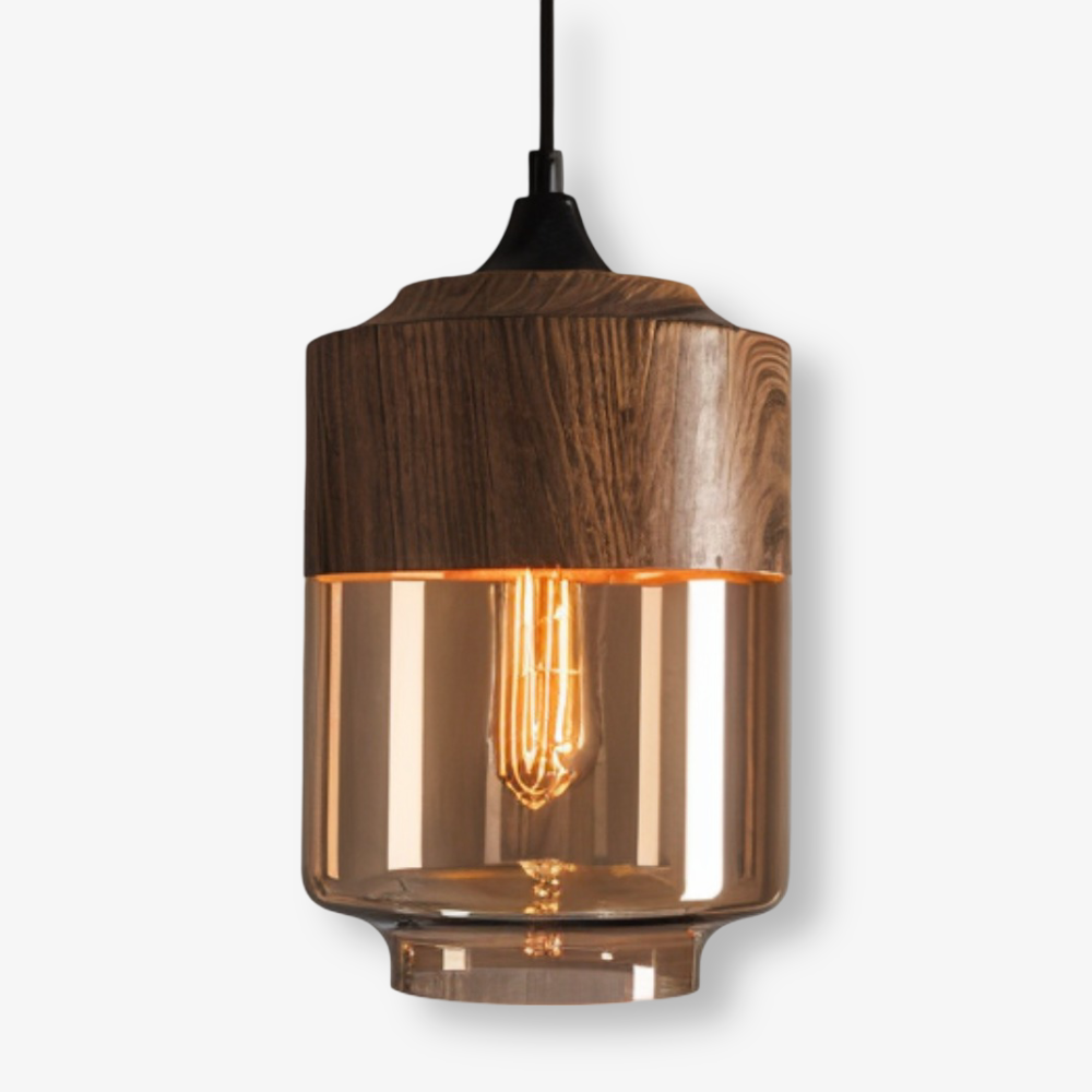 Retro Glass Loft Pendel - Trendy belysning og unik atmosfære