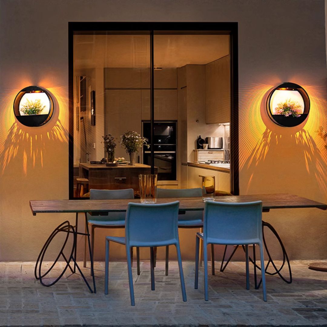 Wandlampe für den Außenbereich Solar – Automatische und wirtschaftliche Beleuchtung 