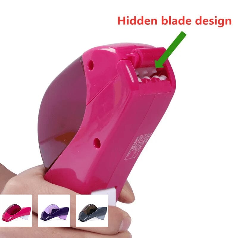 Tape dispenser for precise cutting 