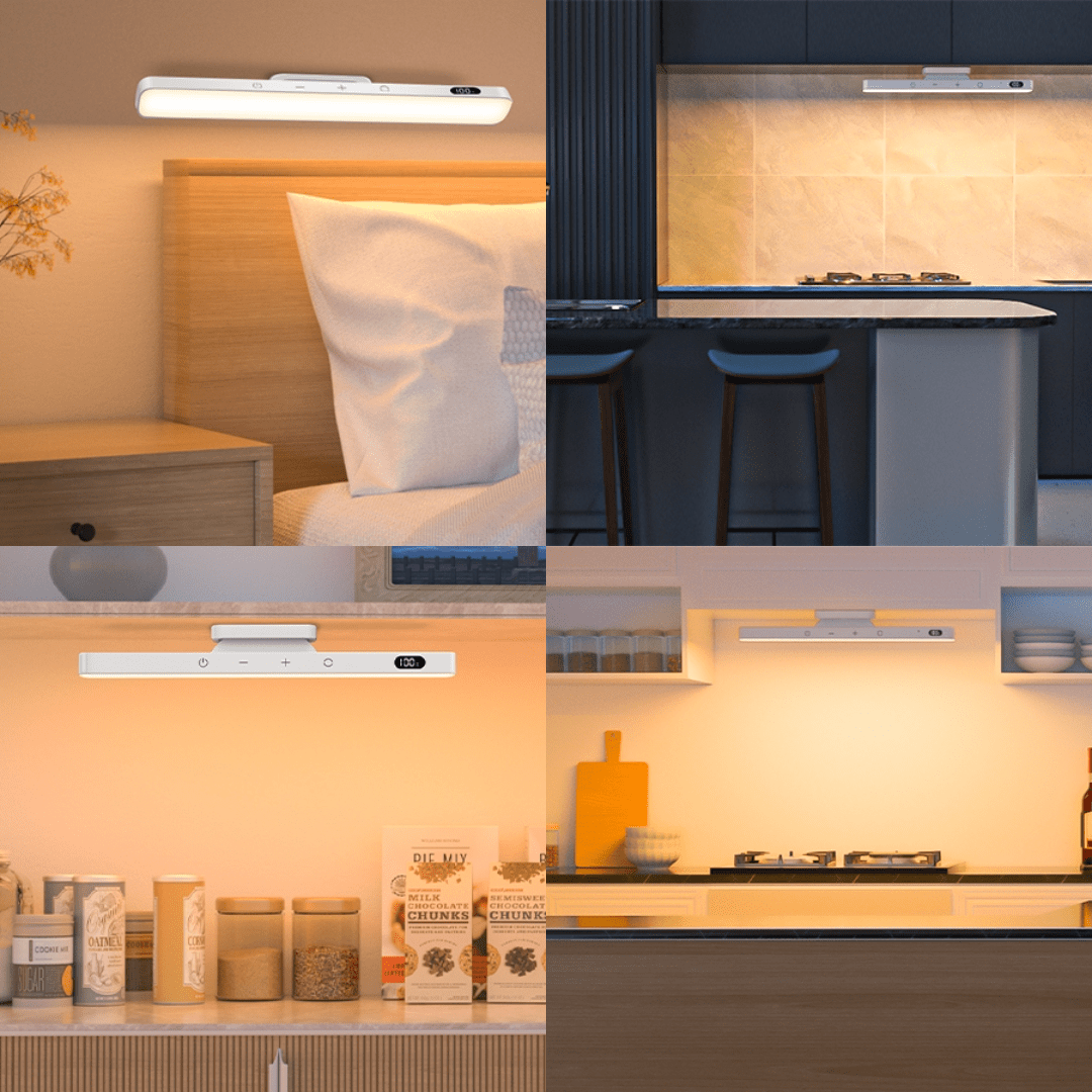 Versatile magnetic lamp - Design and performance 