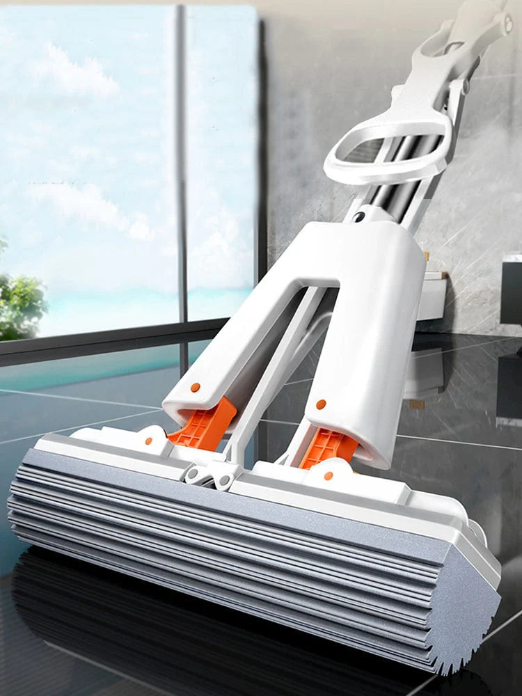 Ultra-absorberende mopp – Automatisk og praktisk vridning 